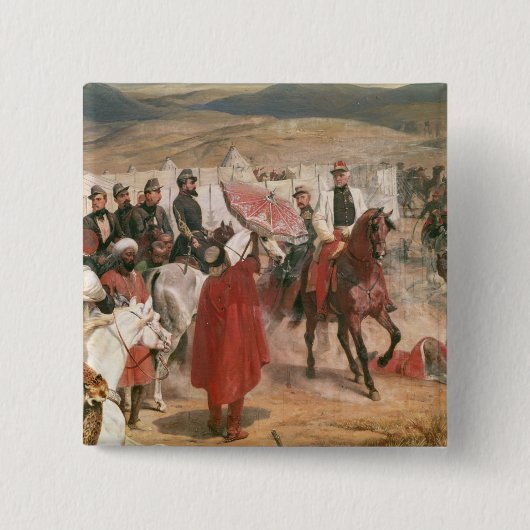 Bugeaudおよび大佐ヨセフトマス元帥 缶バッジ (正面)