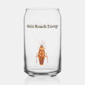 Bugged & Boujee Glass | The Unhinged Closet ガラス缶 (正面)