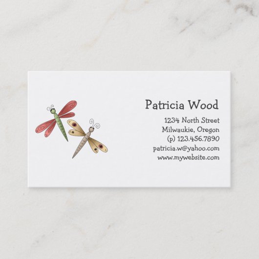 Buggin · トンボ 名刺 (正面)