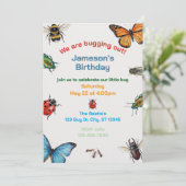 Bugging Out Kids Illustrated Birthday 招待状 (スタンド正面)