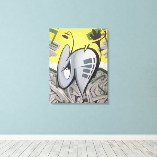 BUGGRATT SURE 03.07.2018 キャンバスプリント (インサイチュ (ウッドフロア))