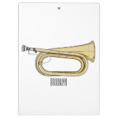 Bugleマンガイラストレーション クリップボード (裏面)