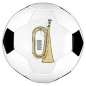 Bugleマンガイラストレーション サッカーボール (回転)