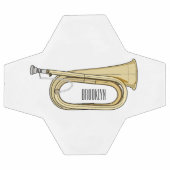 Bugleマンガイラストレーション サッカーボール (フラット)