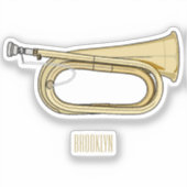 Bugleマンガイラストレーション シール (正面)