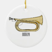 Bugleマンガイラストレーション セラミックオーナメント (裏面)