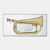 Bugleマンガイラストレーション デスクマット (キーボード&マウス)