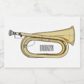 Bugleマンガイラストレーション フードラベル (シングルラベル)