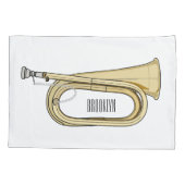 Bugleマンガイラストレーション 枕カバー (裏面)