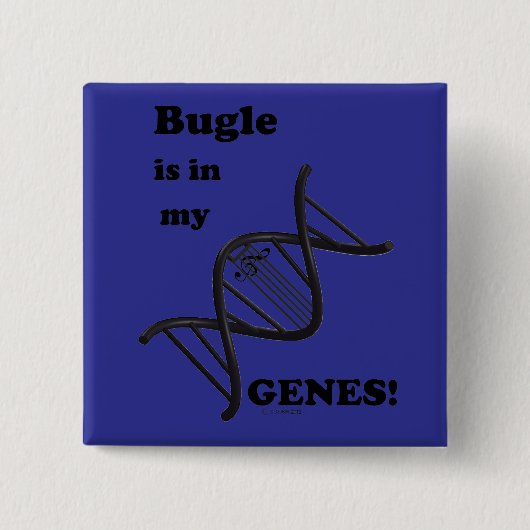 Bugle in my Genes.png 缶バッジ (正面)