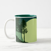 Buglingのオオシカのマグ ツートーンマグカップ (左)