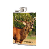 BuglingパーソナライズなBullのオオシカ フラスク (左)