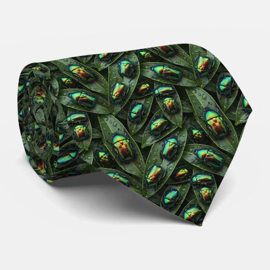 Bugs and Insect Pattern Custom Necktie ネクタイ (ロール)
