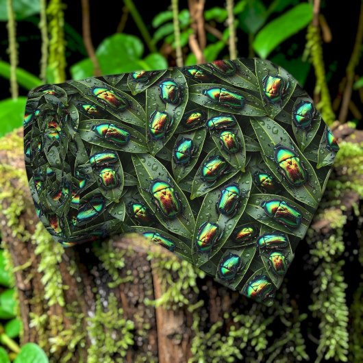 Bugs and Insect Pattern Custom Necktie ネクタイ