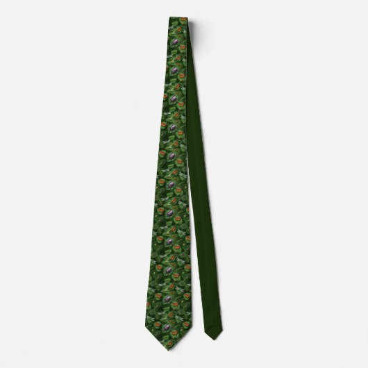 Bugs and Insects Pattern Custom Necktie ネクタイ (正面)