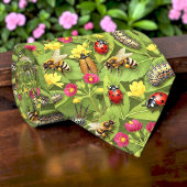 Bugs and Insects Pattern Custom Necktie ネクタイ