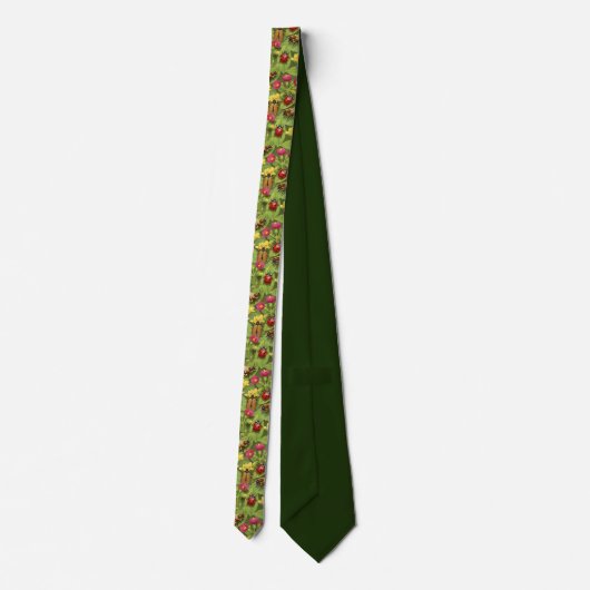 Bugs and Insects Pattern Custom Necktie ネクタイ (裏面)