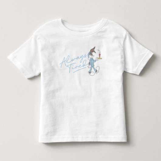 BUGS BUNNY™ いつも眠い トドラーTシャツ (正面)