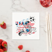 BUGS BUNNY™ アメリカ代表サッカーデザイン スタンダードカクテルナプキン (インサイチュ)
