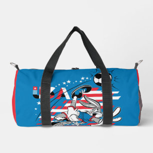 BUGS BUNNY™ アメリカ代表サッカーデザイン ダッフルバッグ