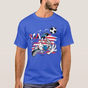 BUGS BUNNY™ アメリカ代表 サッカーグラフィック Tシャツ
