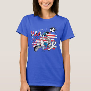 BUGS BUNNY™ アメリカ代表 サッカー グラフィック Tシャツ