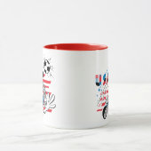 BUGS BUNNY™ チームUSAサッカー グラフィック マグカップ (中央)