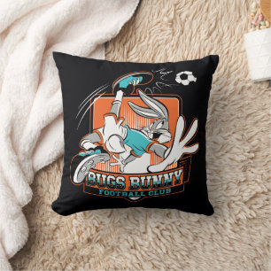 BUGS BUNNY™ フットボールクラブ バッジ クッション
