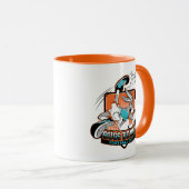 BUGS BUNNY™ フットボールクラブ バッジ マグカップ (正面右)