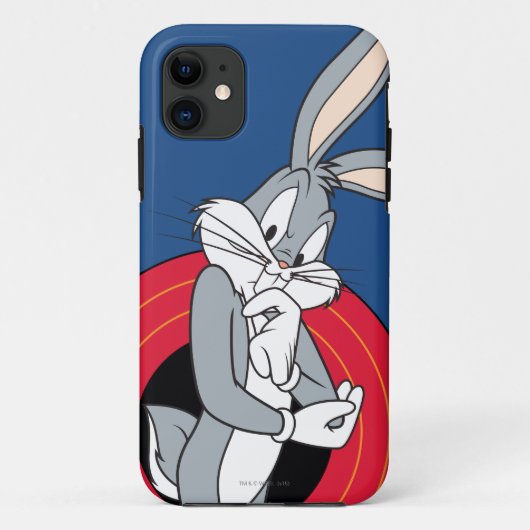 BUGS BUNNY™ルーニーTUNES™リングや輪 Case-Mate iPhoneケース (裏面)