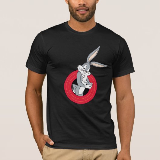 BUGS BUNNY™ルーニーTUNES™リングや輪 Tシャツ (正面)