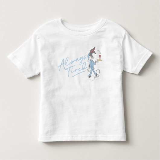 BUGS BUNNY™ Always Tired トドラーTシャツ (正面)