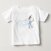 BUGS BUNNY™ Always Tired ベビーTシャツ (正面)
