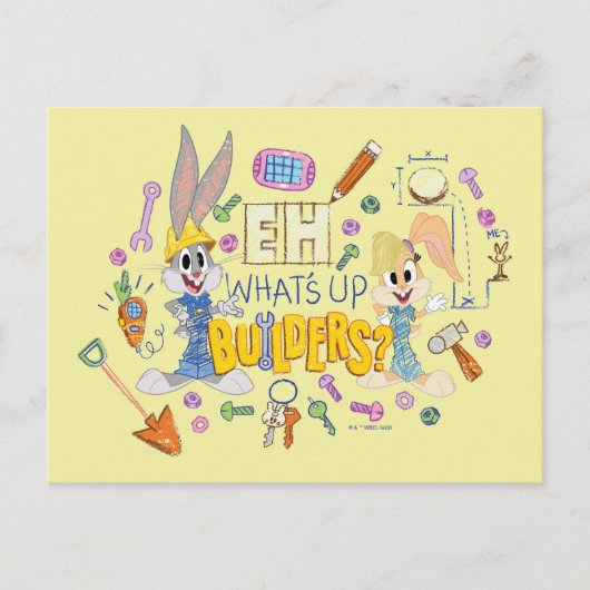 BUGS BUNNY BUILDERS™| え、何してるのビルダー? ポストカード (正面)
