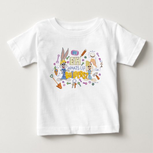 BUGS BUNNY BUILDERS™| え、何してるの? ベビーTシャツ (正面)