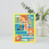 BUGS BUNNY BUILDERS™|キャラクターグリッドパターン ポストカード (スタンド正面)