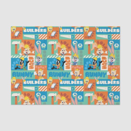 BUGS BUNNY BUILDERS™|キャラクターグリッドパターン 薄葉紙 (正面)
