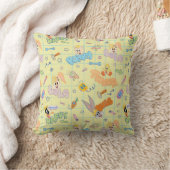 BUGS BUNNY BUILDERS™|キャラクタースケッチパターン クッション (ブランケット)
