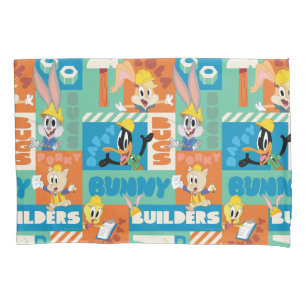 BUGS BUNNY BUILDERS™ キャラクター格子柄 枕カバー