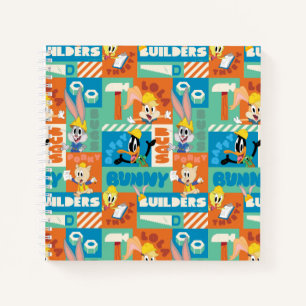 BUGS BUNNY BUILDERS™  キャラクター グリッド パターン ノートブック