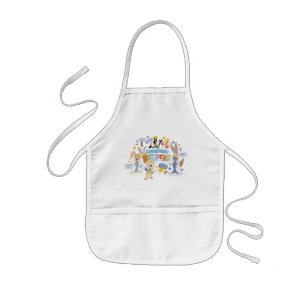 BUGS BUNNY BUILDERS™ グループスケッチアート 子供用エプロン