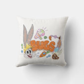 BUGS BUNNY BUILDERS™| バッグス・バニー™ スケッチアート クッション (裏面)