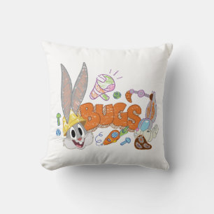 BUGS BUNNY BUILDERS™ バッグス・バニー™ スケッチアート クッション