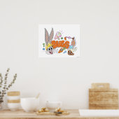 BUGS BUNNY BUILDERS™| バッグス・バニー™ スケッチアート ポスター (キッチン)