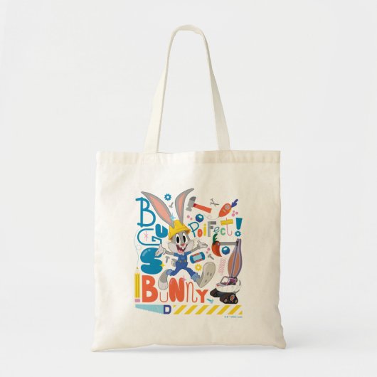 BUGS BUNNY BUILDERS™| バニーバグズ™ の仕事道具 トートバッグ (正面)