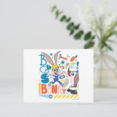 BUGS BUNNY BUILDERS™| バニーバグズ™ の仕事道具 ポストカード (スタンド正面)