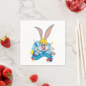 BUGS BUNNY BUILDERS™| バニーバグズ™ キャラクターアート スタンダードカクテルナプキン (インサイチュ)