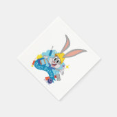BUGS BUNNY BUILDERS™| バニーバグズ™ キャラクターアート スタンダードカクテルナプキン (角)
