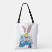 BUGS BUNNY BUILDERS™| バニーバグズ™ キャラクターアート トートバッグ (裏面)
