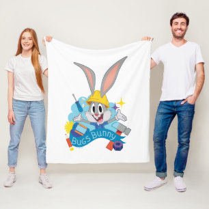 BUGS BUNNY BUILDERS™  バニーバグズ™ キャラクターアート フリースブランケット